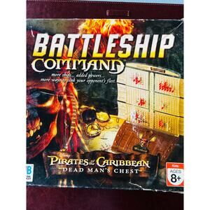 Battleship Command Pirates Of The Caribbean Dead Man's Chest Game. COMPLETE.
